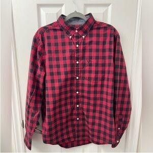 American Eagle Buffalo plaid gingham shirt